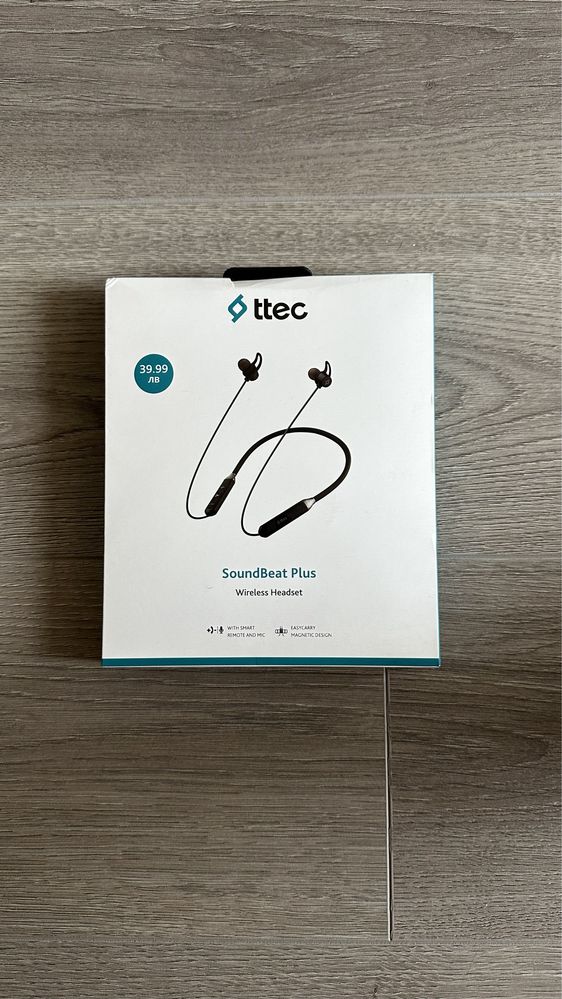 Продавам безжични слушалки Ttec