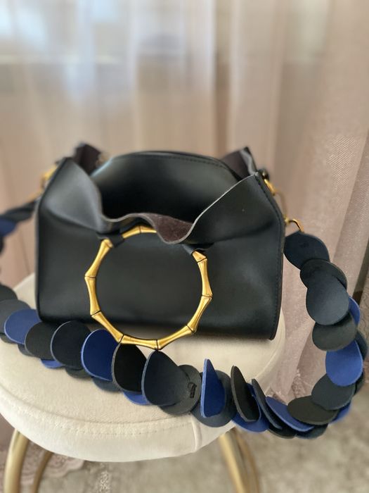 Черна Чанта Laura Ashley Tisbury Black Bag