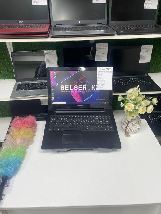 Ноутбук с гарантией для работы учебы и дома Lenovo память256