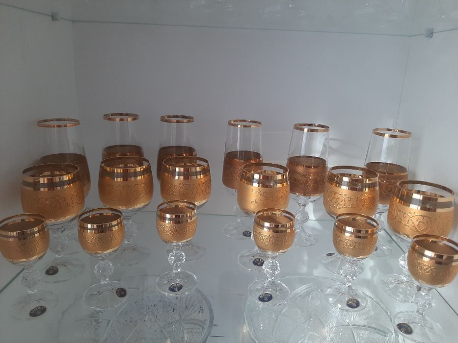 Рюмки.Чешкий хрусталь Богемия.