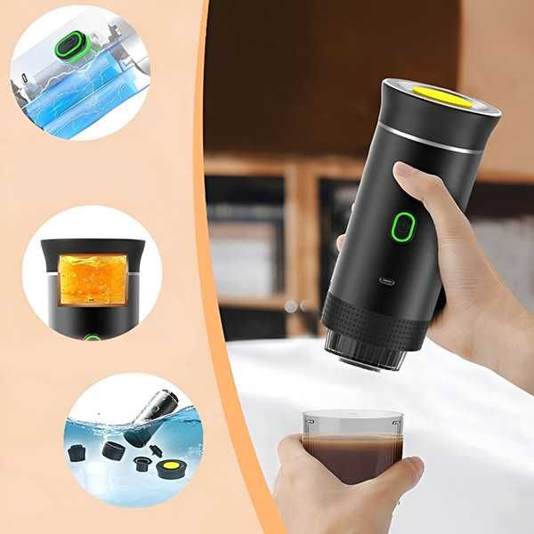Espressor automat de cafea pentru calatorii