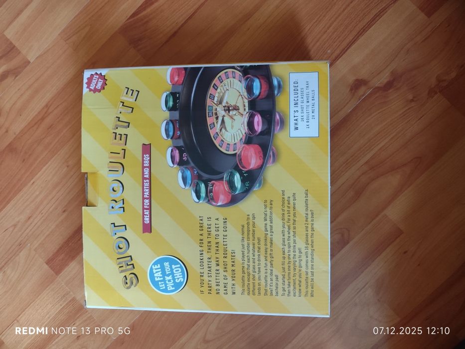 Ролетка с шотове