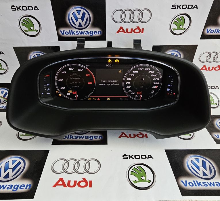 Ceasuri digitale originale plasma Virtual Cockpit Seat Leon Cupra Atec