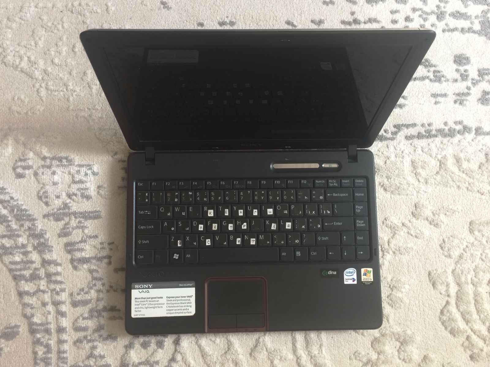 Sony vaio pcg 8112