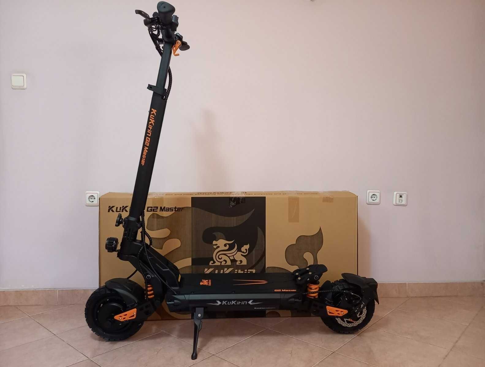 UPGRADE! Електрически скутер/тротинетка KuKirin G2 MASTER 2000W 20.8AH