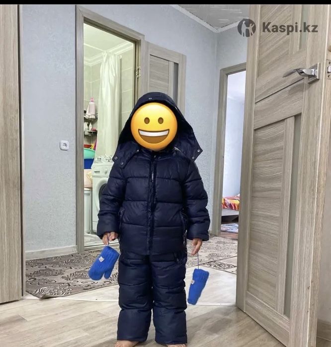 Зимний детский комбинезон