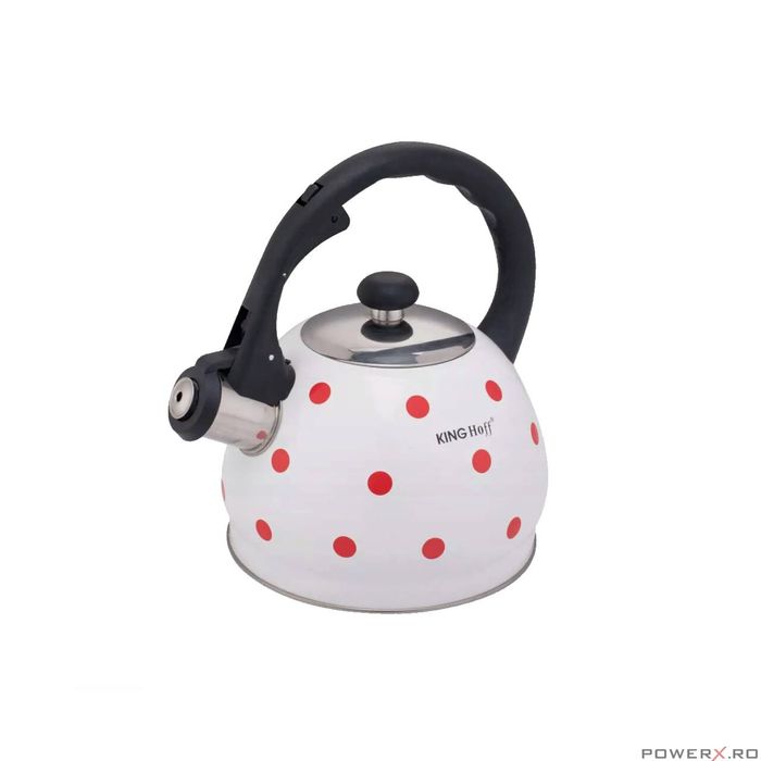 Ceainic tradițional cu fluier, fabricat din otel inoxidabil, 2 litri,