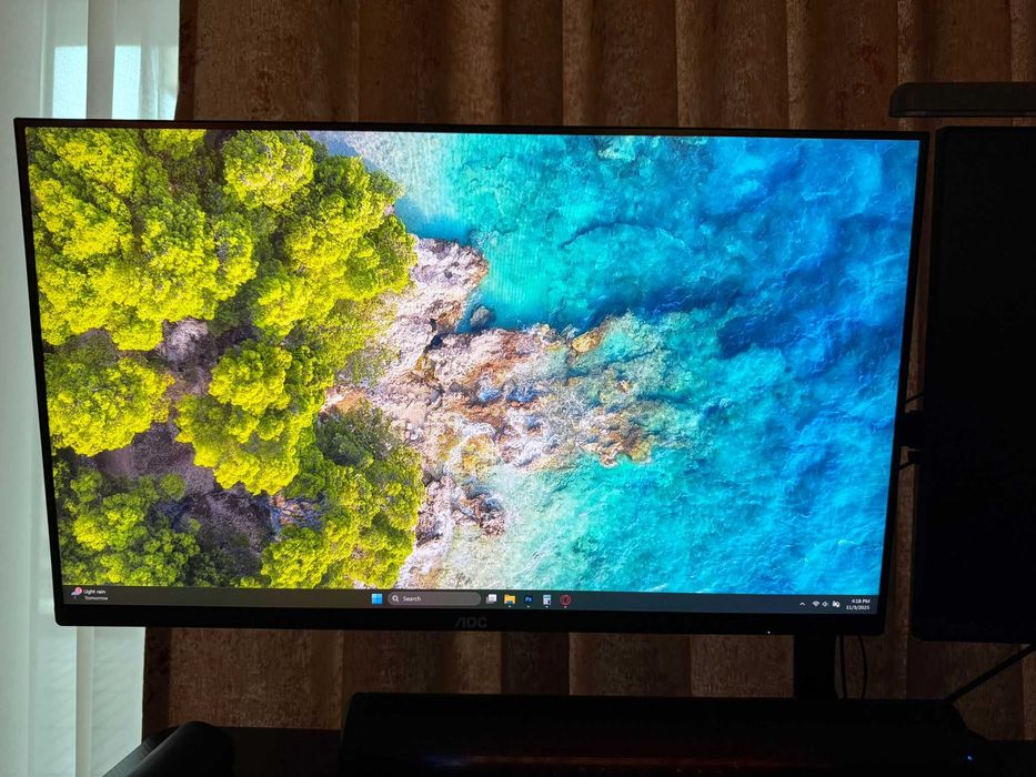 Calculator Gaming I7-8700, 16GB RAM + 2 Monitoare AOC 27INCH 75Hz