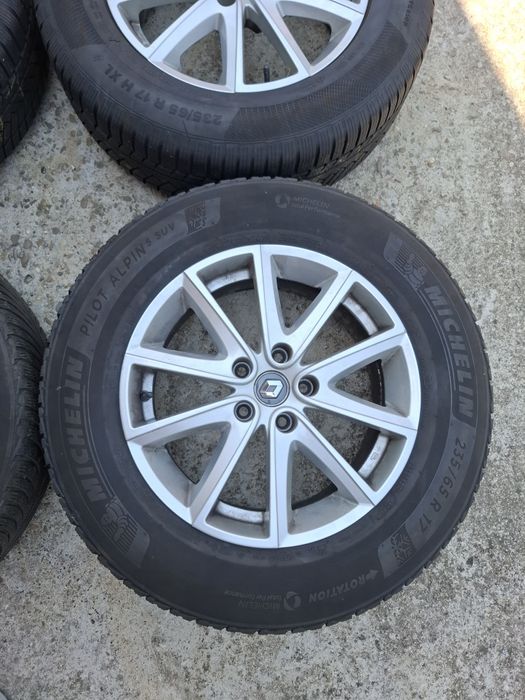 Jante aliaj originale 17 inch renault nissan 5x114.3 espace kadjar