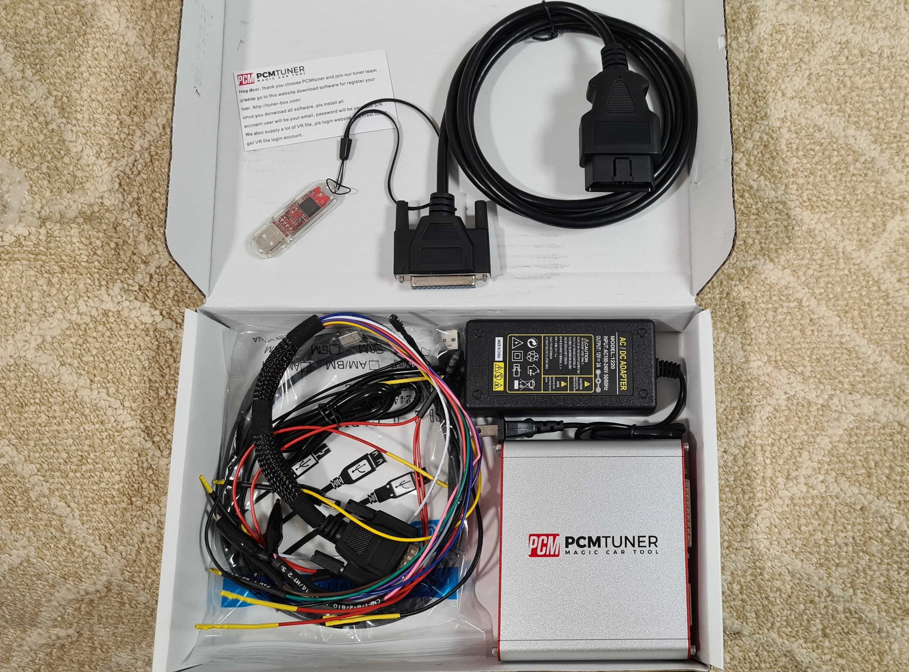 PCMtuner V1.25 cu 67 module, update online, OBD, BENCH, si modul BOOT