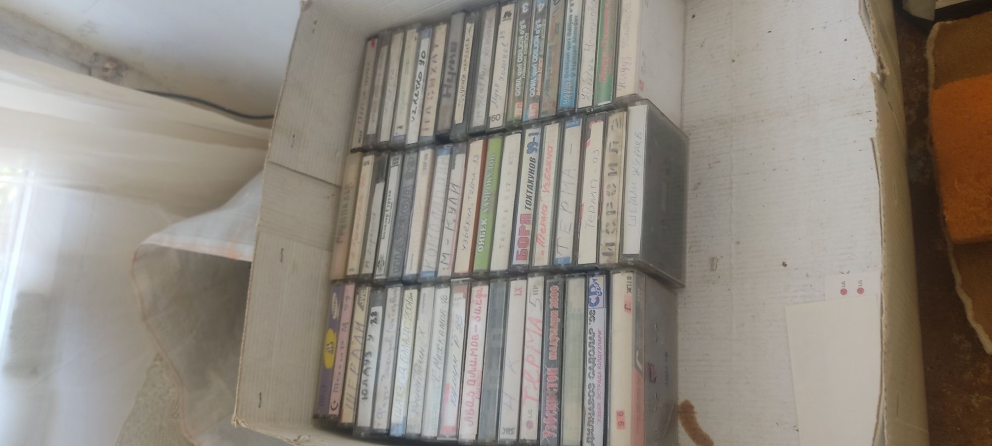 50 штук Узбекские аудиокассеты оптом дёшево продаю