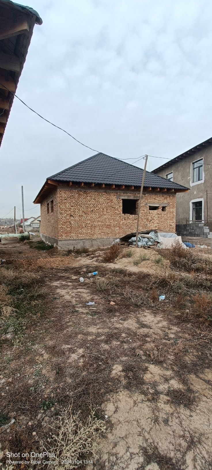 "Село Шамалган" Продам  не достроенный дом "Село Шамалган" Ушконыр