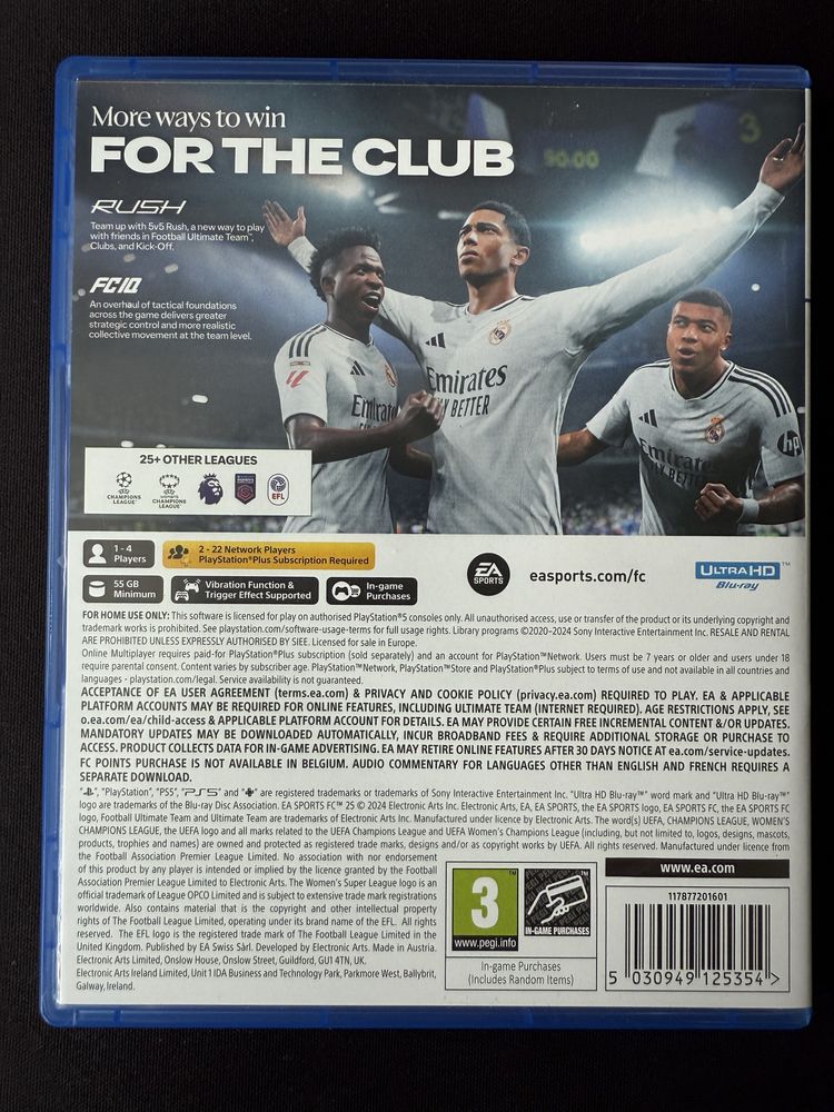 FC 25  за Playstaion 5