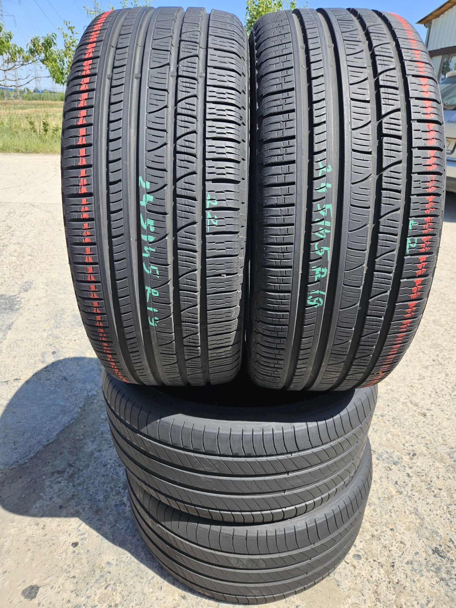Vând anvelope m+s 245/45/19 245/45r19 PIRELLI