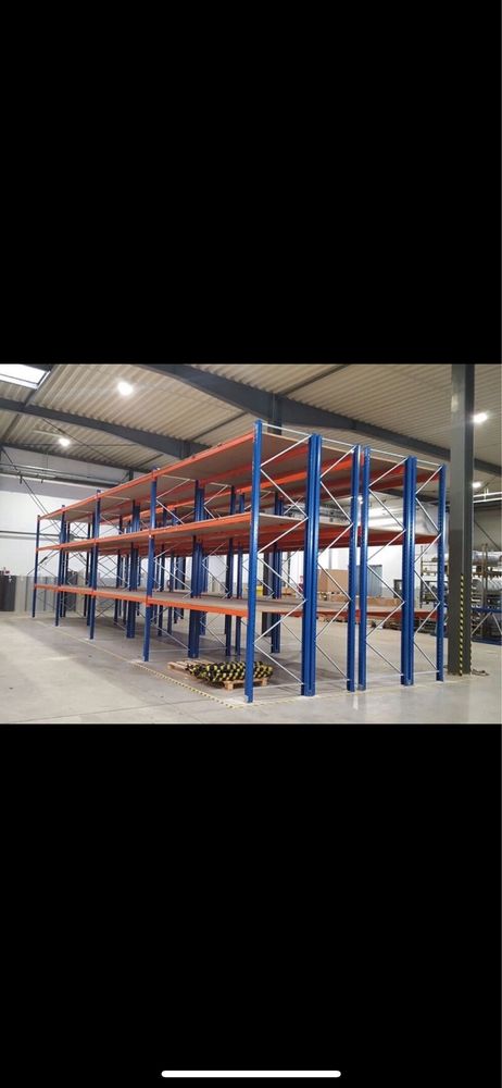 Rafturi metalice industriale pentru paleti montaj gratis