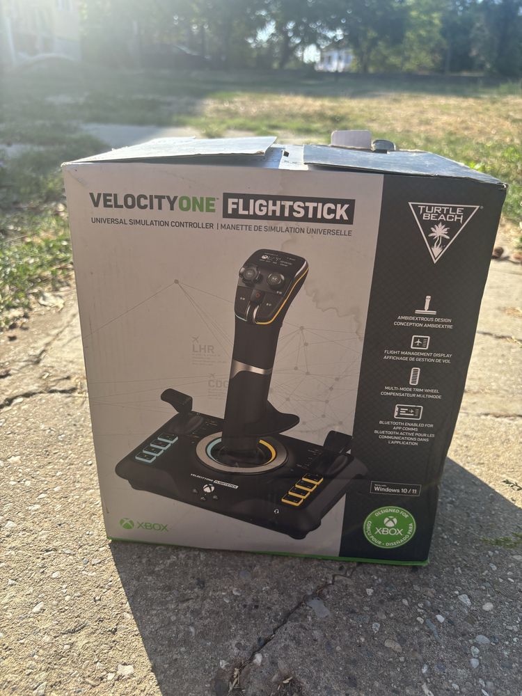 Джойстик Turtle Beach - VelocityOne Flightstick, Xbox, PC, черен