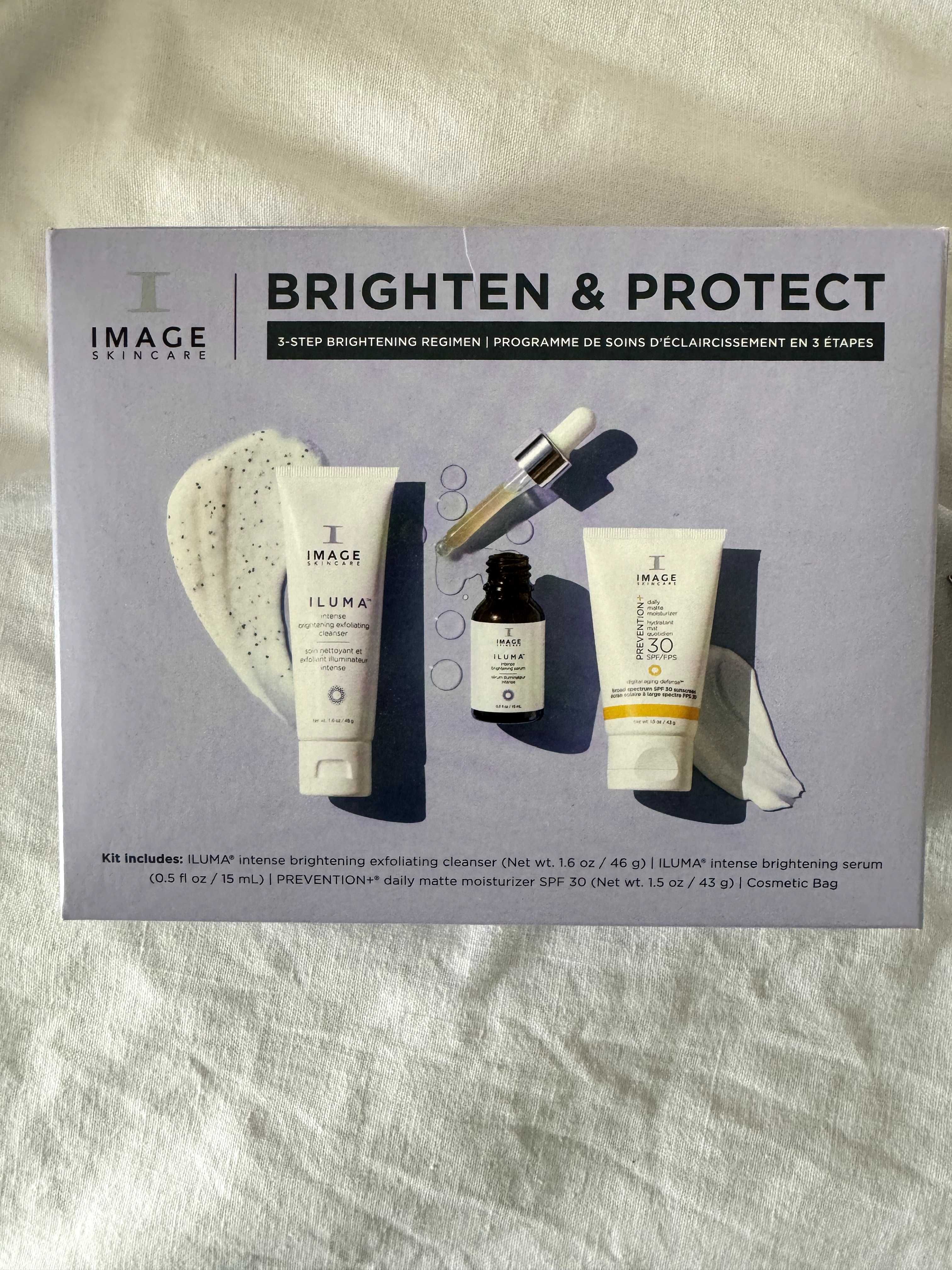 Vand set Image Skincare Brighten & Protect Kit, travel kit - 180 lei