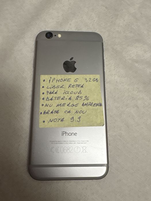 iphone 6 32gb . iphone 6 bateria 85%