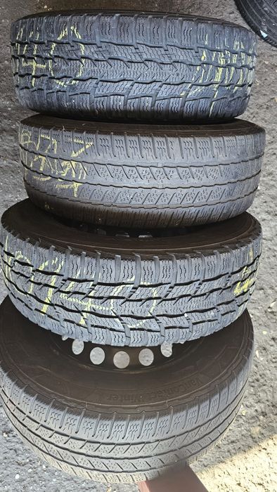 Jante tabla Ford Tranzit cu anvelope 215/65/16c iarna