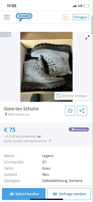 Ghete GoRe-Tex  in stare excelenta doar probati!