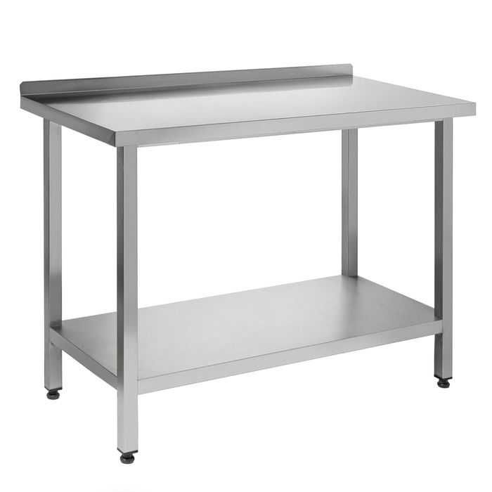 Пристенный стол нержавейка Premier