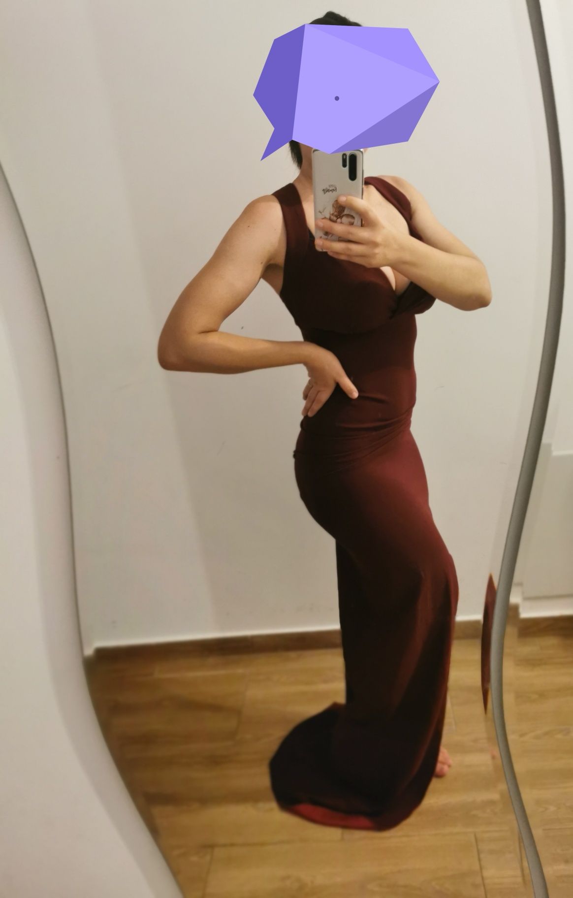 Rochie cu trena mărimea xs/s