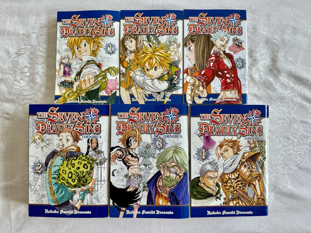 Японска манга The Seven Deadly Sins 1-12