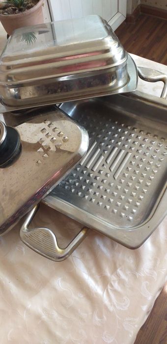 Посуда метал, качественная цептор