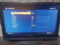 Телевизор-SonY BRAVIA.без пульта.внизу полосы