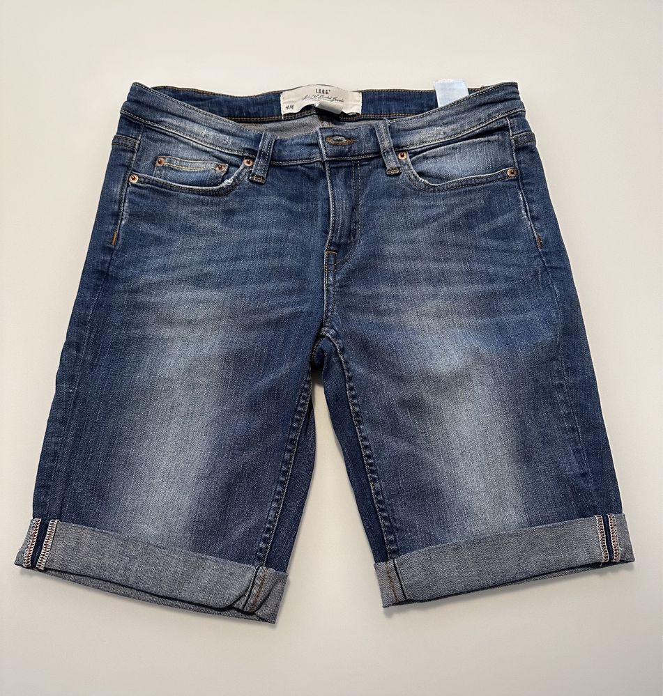Pantaloni scurți blugi H&M, marimea 38