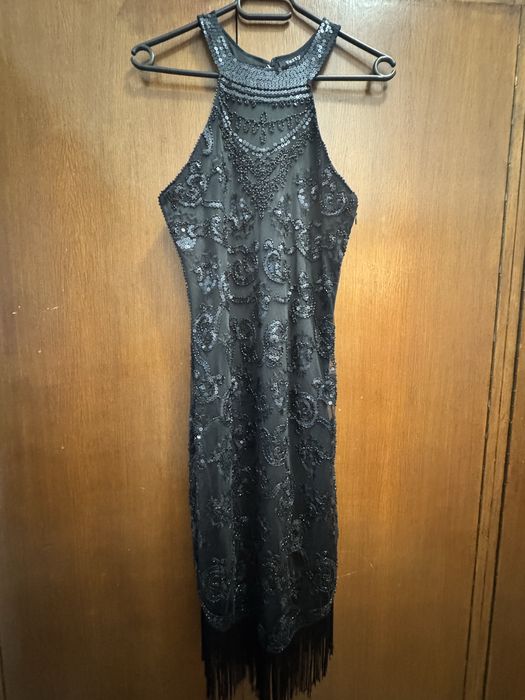 Черна официална рокля