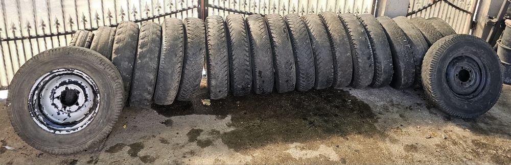 Roti complete 650 pe 16 Aro, TV, pentru remorci, căruțe