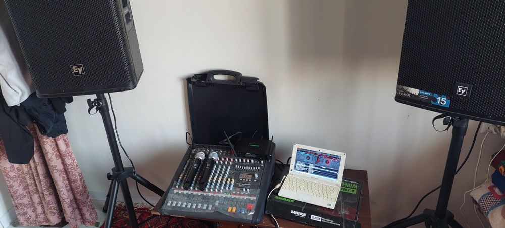 Дижей и настройка аппаратуры