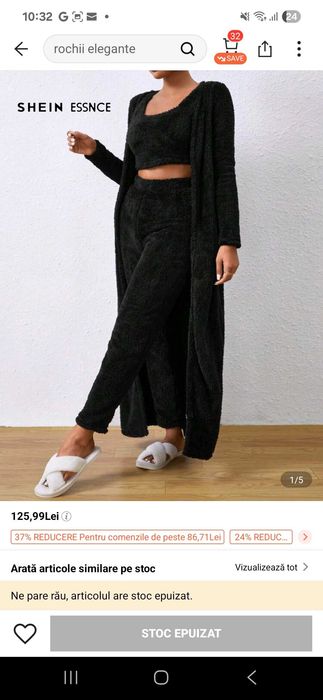 Set dama pufos lounge xs