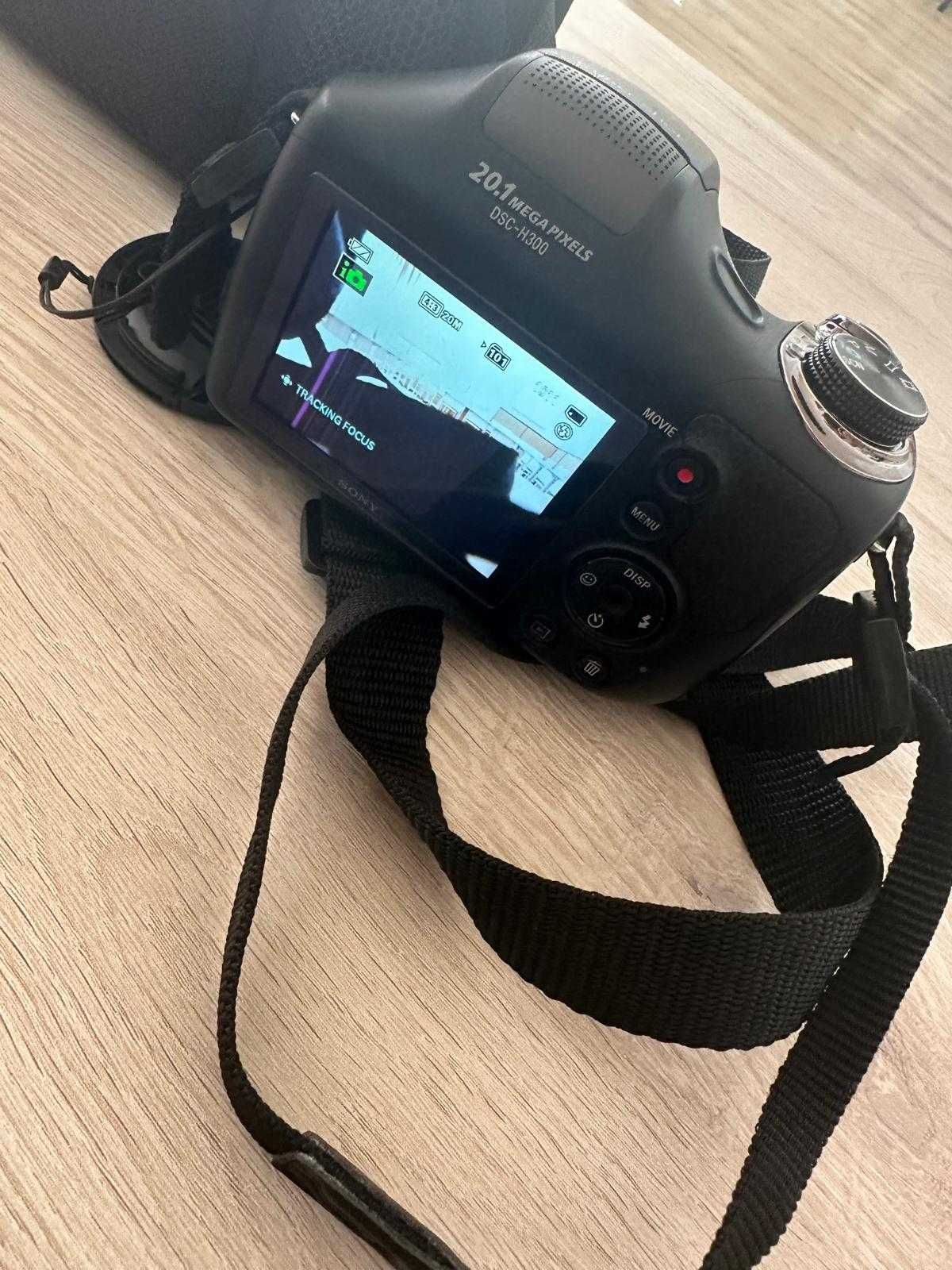 Aparat foto digital Sony Cyber-Shot DSC-H300, 20.1MP, Black
