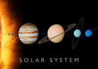Poster Realitate Augmentata - Sistemul Solar - Curiscope Multiverse