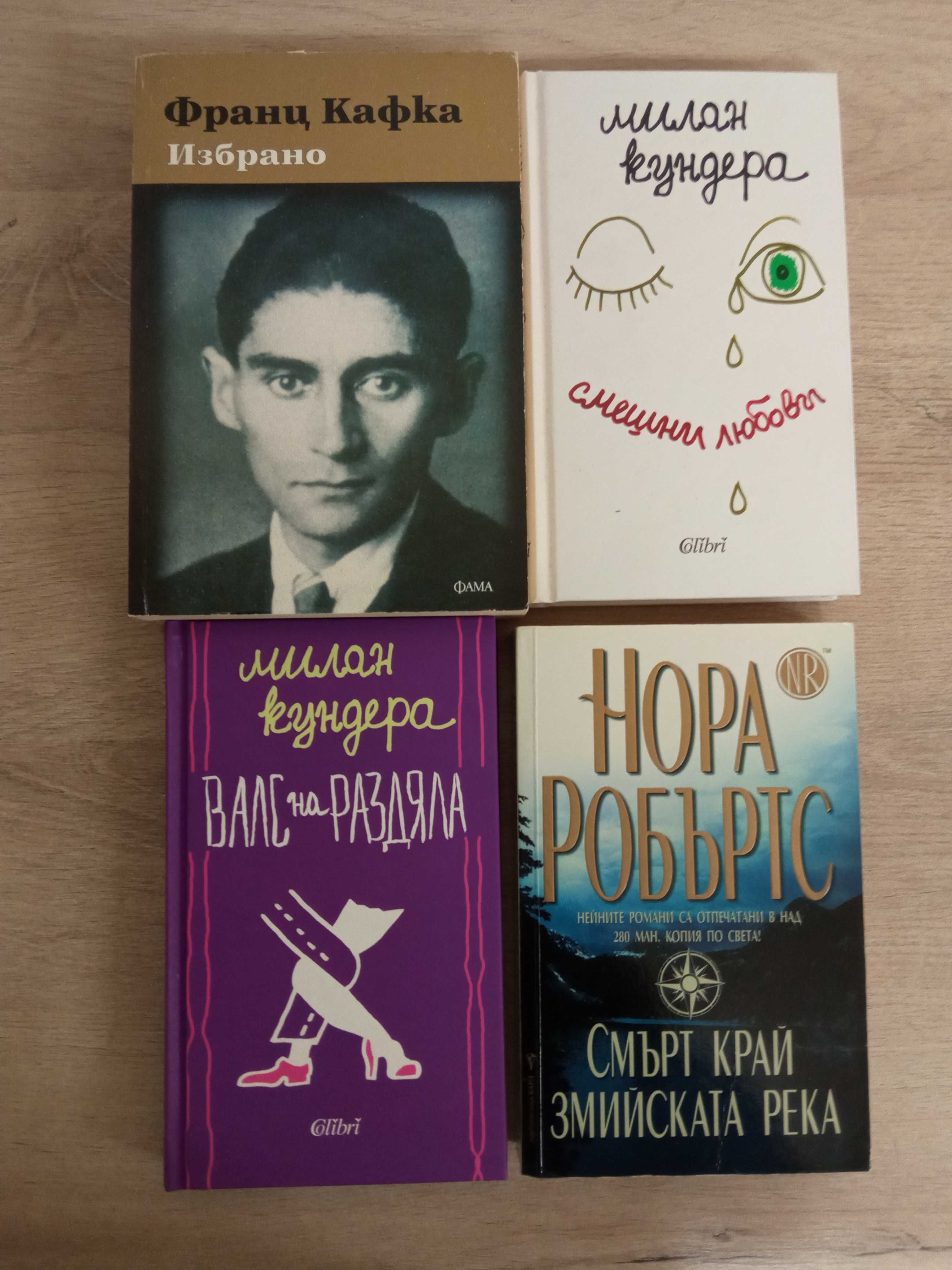 48бр. книги Кафка Пратчет Кинг Браун Кристи Удхаус Ролинс и др.