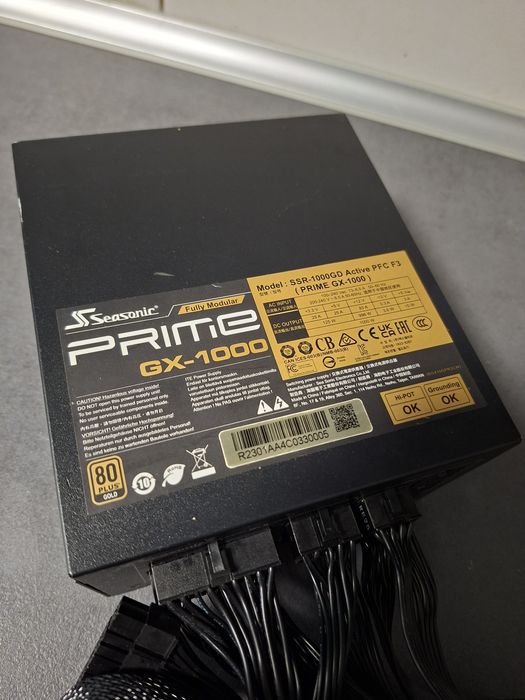 Sursa Seasonic Prime 1000w 80+Gold