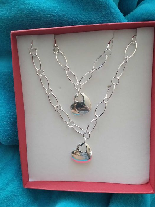 Нов, дамски сребърен ланец/ синджир в кутия. Различни модели и цени.