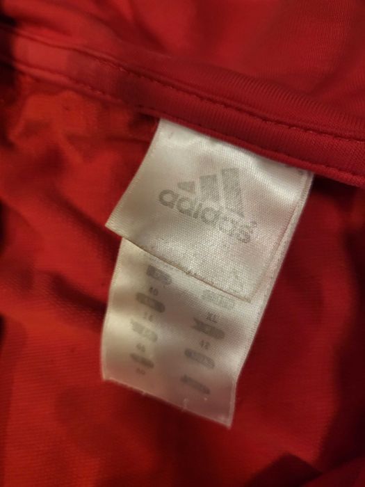 Bluza Adidas climacool, XL, culoare rosu Ferarri, impecabila