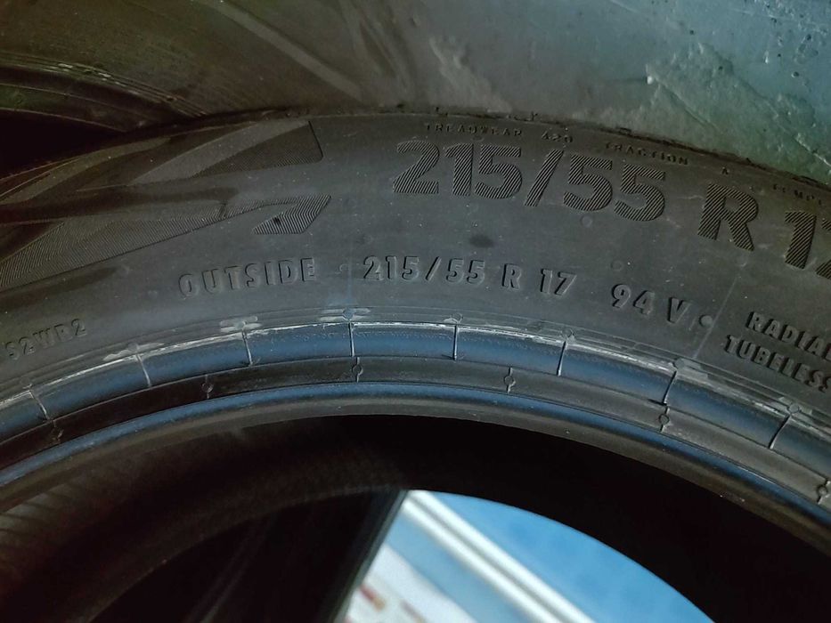 Anvelope Continental EcoContact6 215/55/R17 94V rulate 19 km!