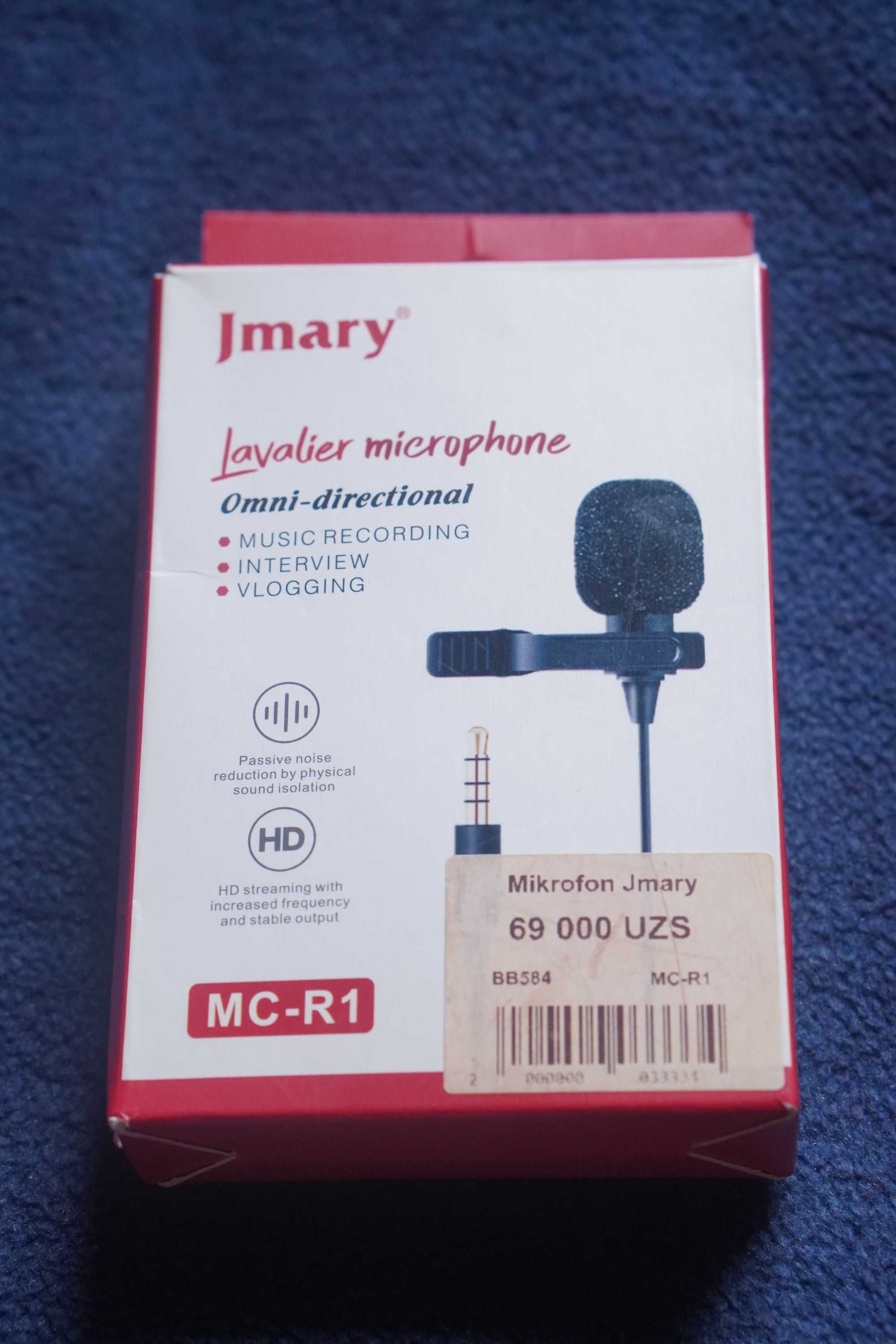 Петличный микрофон Jmary — отличный вариант для блогеров и интервью