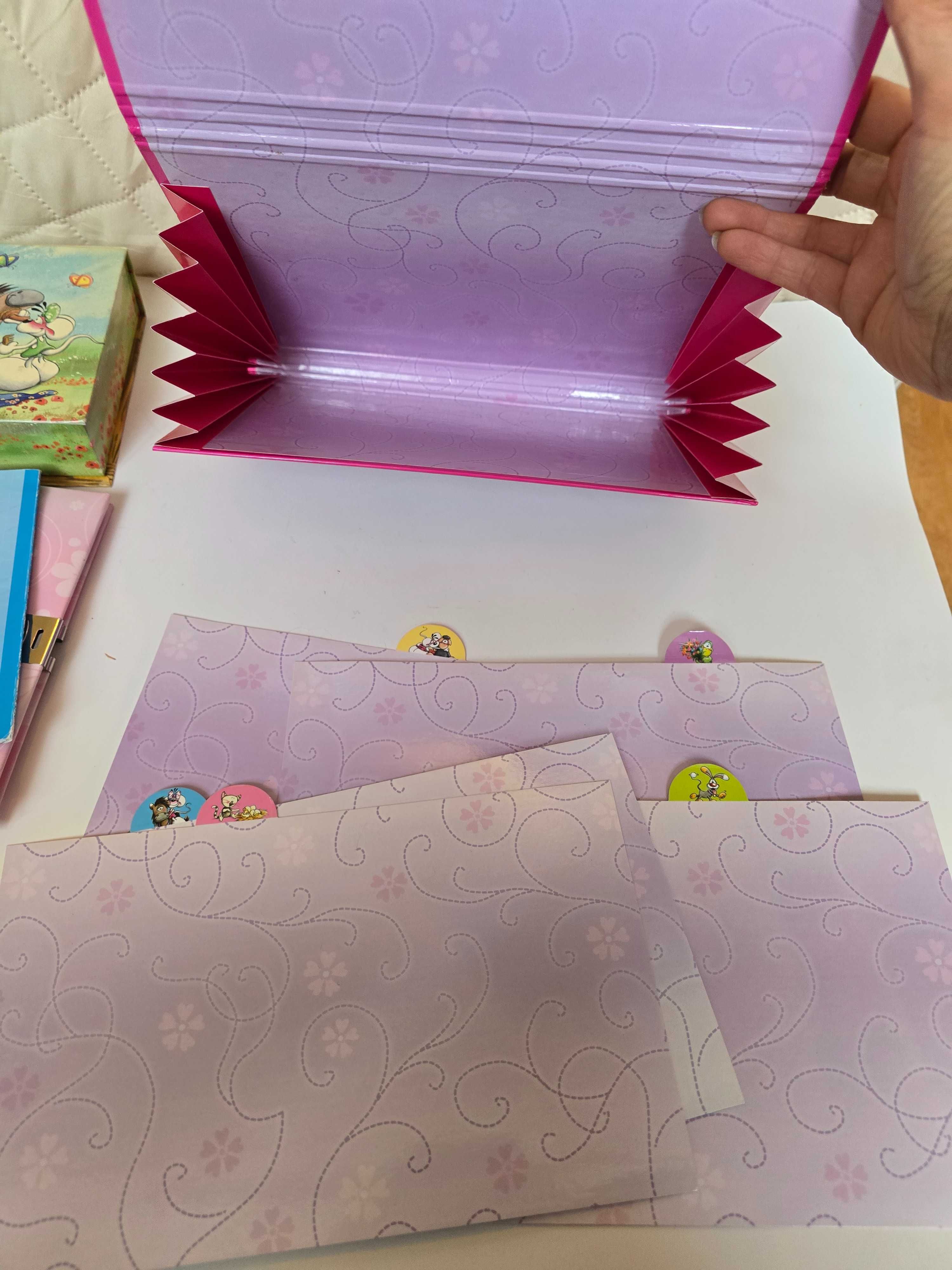 Colectie DIDDL ,cutie bijuterie,sortator,jurnal,bloc