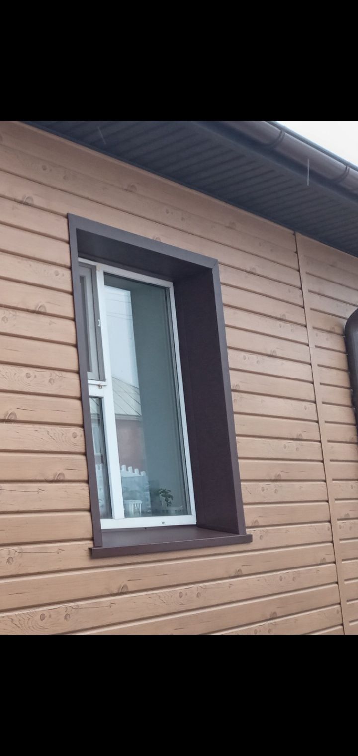 ОТКОСЫ. Изготовление и Установка цветных металлических откосов