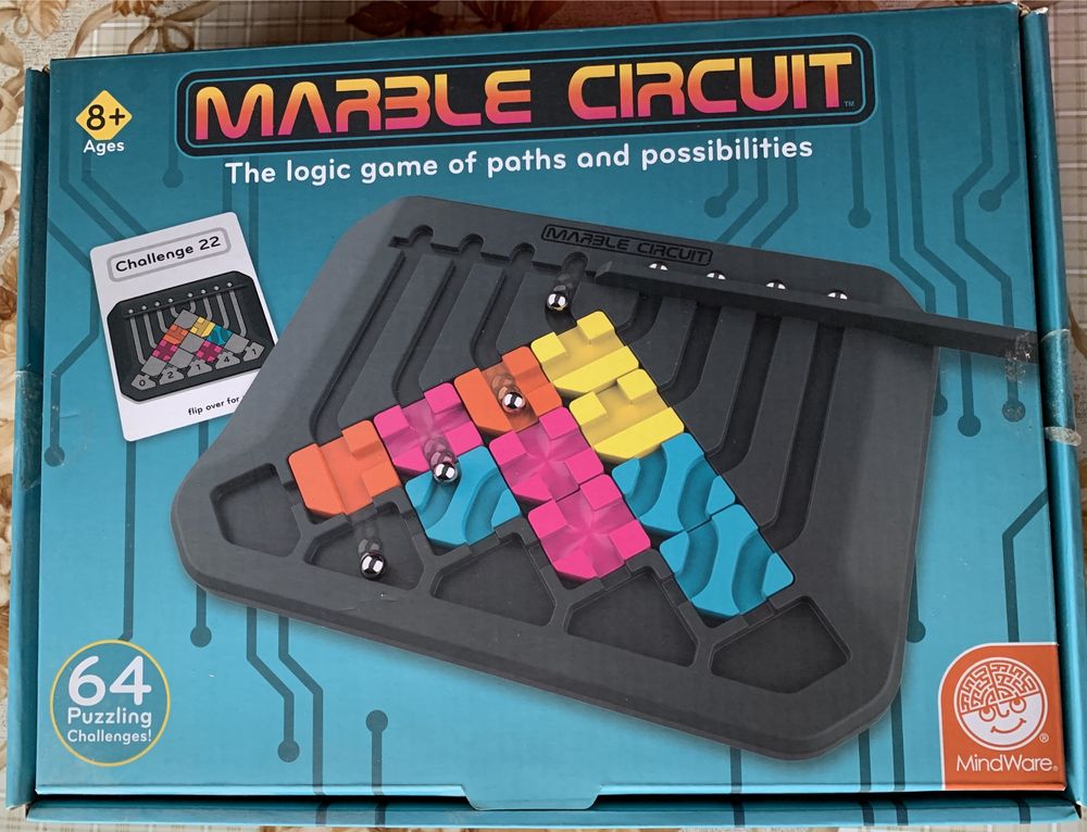 Marble Circuit, labirint cu bile, joc de logică și strategie