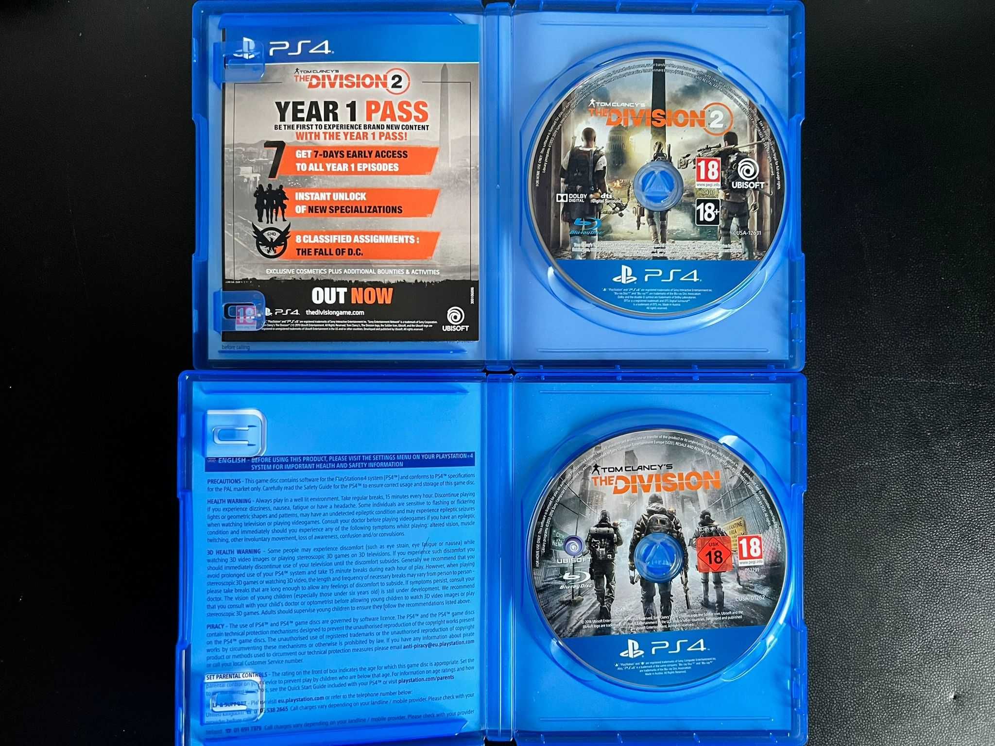 The Division 1 & 2 PS4 PS5