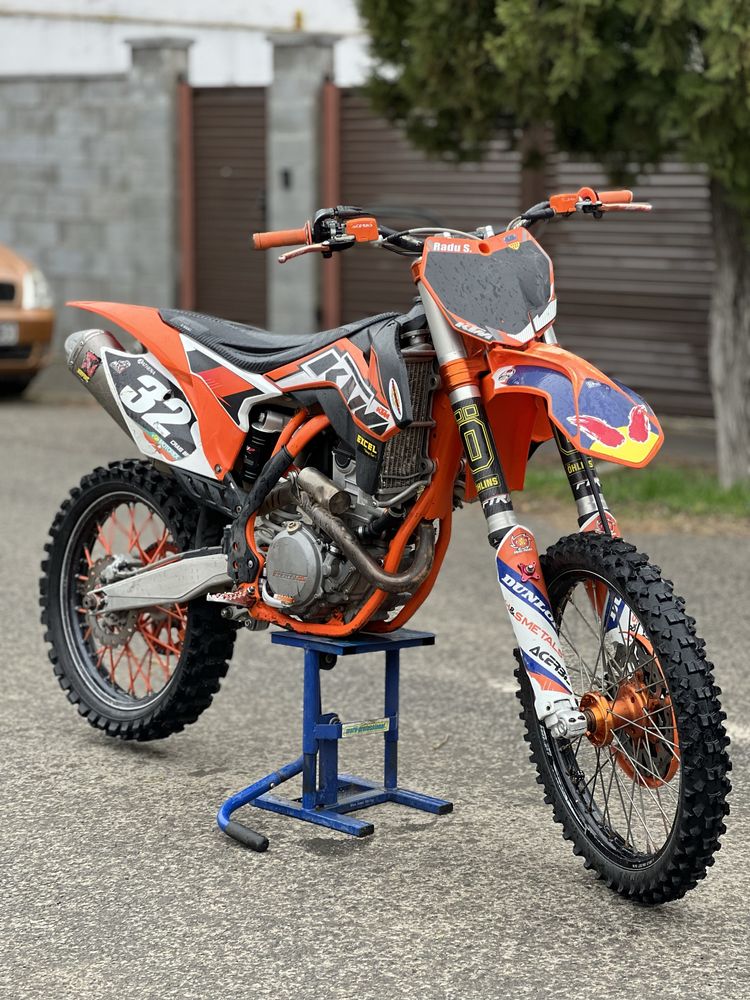 Vând KTM 350 SX-F 2015 impecabil injectie/Pornire buton/3150€neg!