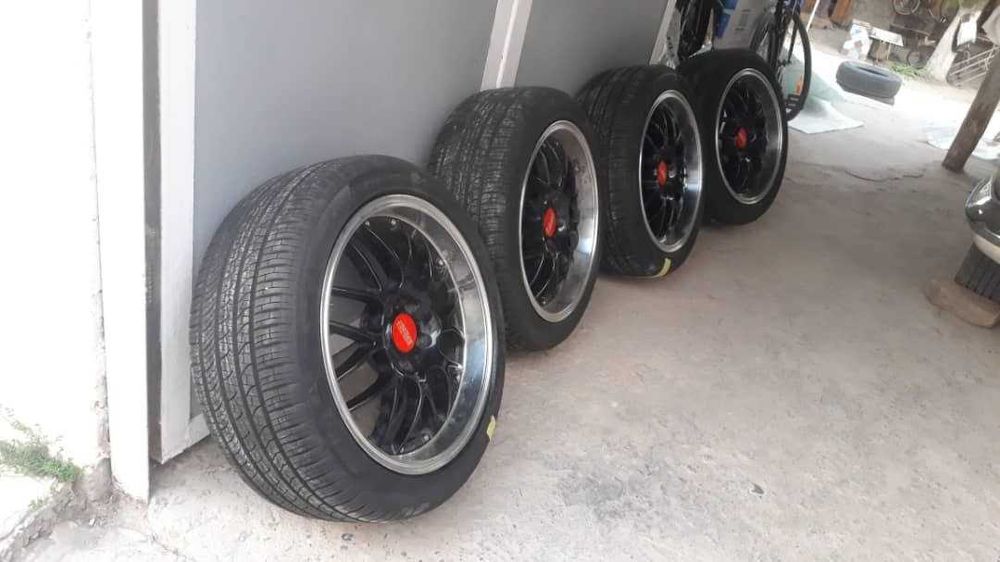 BBS R18 диски с шинами