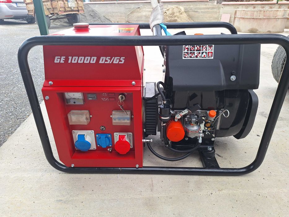 Генератор 10ква дизел 20к.с. НОВ Ruggerini 2-цил.