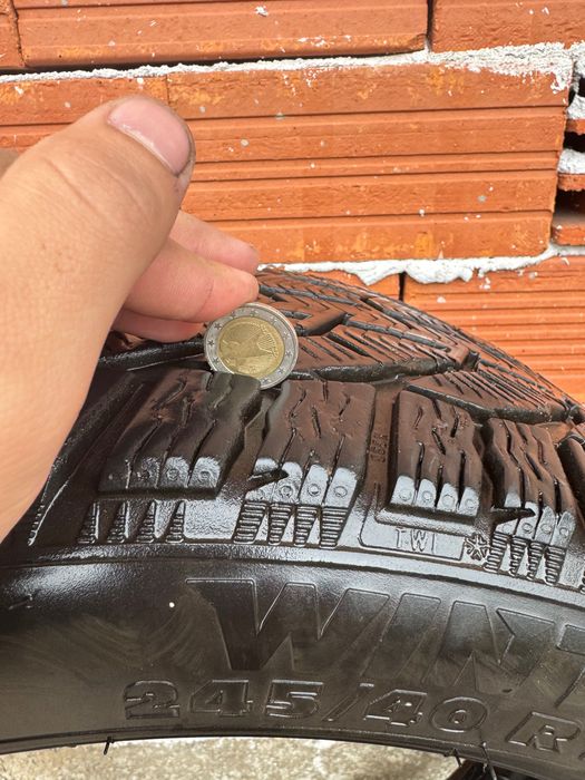 Зимни гуми 245/40/18 карани 1 сезон !!!